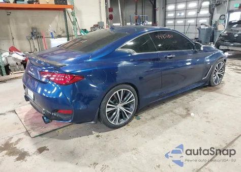 2017 Infiniti Q60 3.0T Premium z USA, uszkodzony, nr VIN JN1EV7ELXHM554463